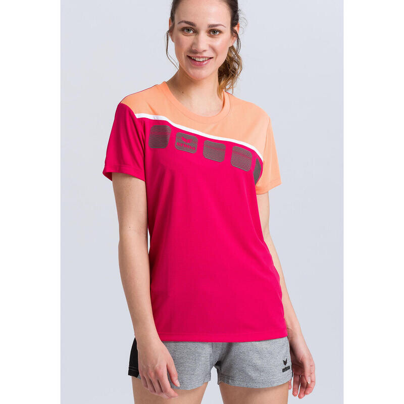 

Спортивная футболка Erima, цвет rosa/rosa/pfirsichfarben