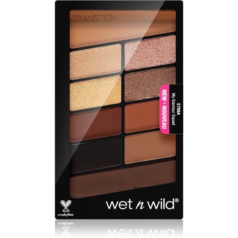 

Wet n Wild, Color Icon Палитра теней для век оттенок My Glamour Squad 10 г