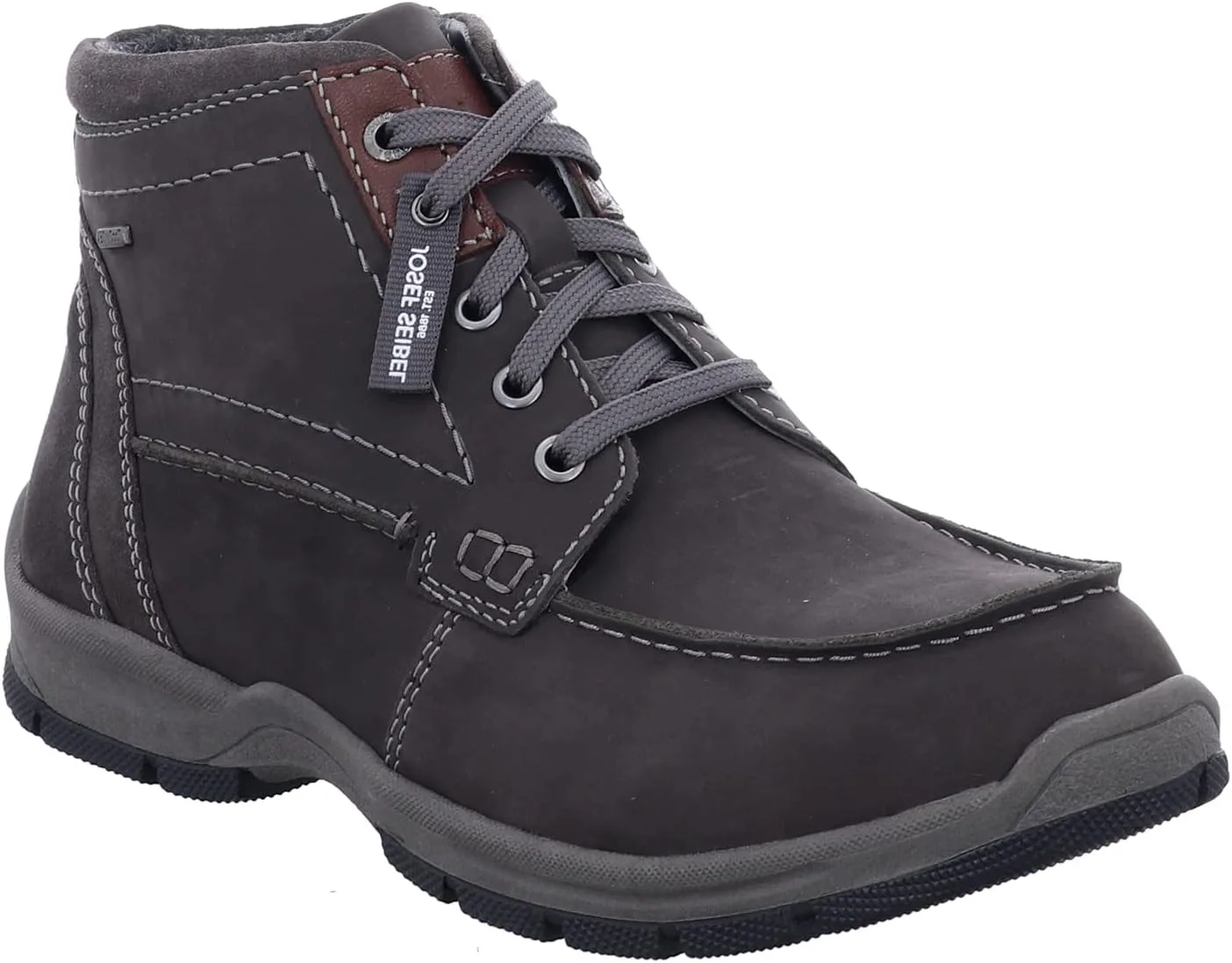 Мужские ботинки Josef Seibel Lenny 50, мужские зимние ботинки, TopDryTex, цвет Anthracite Combi