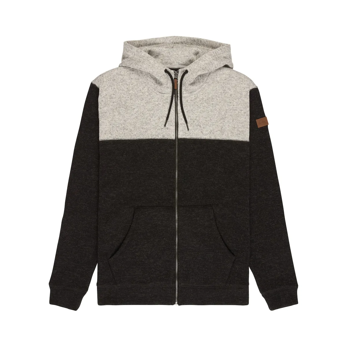 

Мужская толстовка Keller Block на молнии Quiksilver, черный