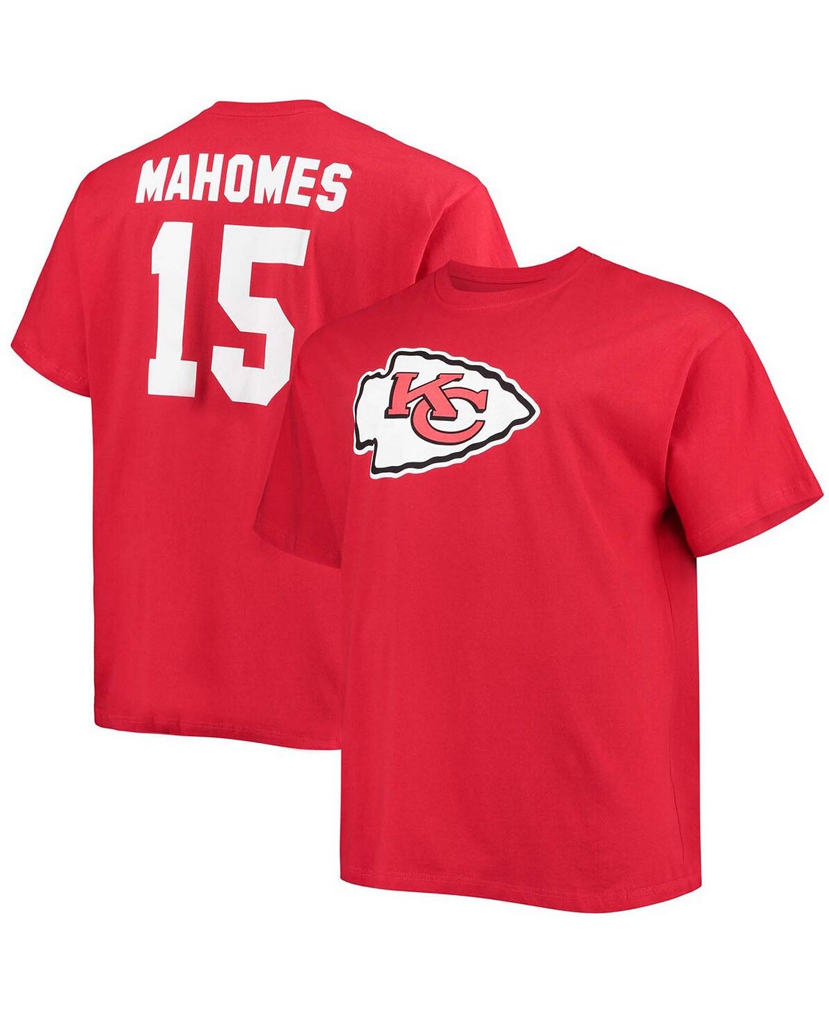 

Мужская красная футболка Big and Tall Патрика Махоумса Kansas City Chiefs с именем игрока и номером Fanatics, Красный, Мужская красная футболка Big and Tall Патрика Махоумса Kansas City Chiefs с именем игрока и номером Fanatics