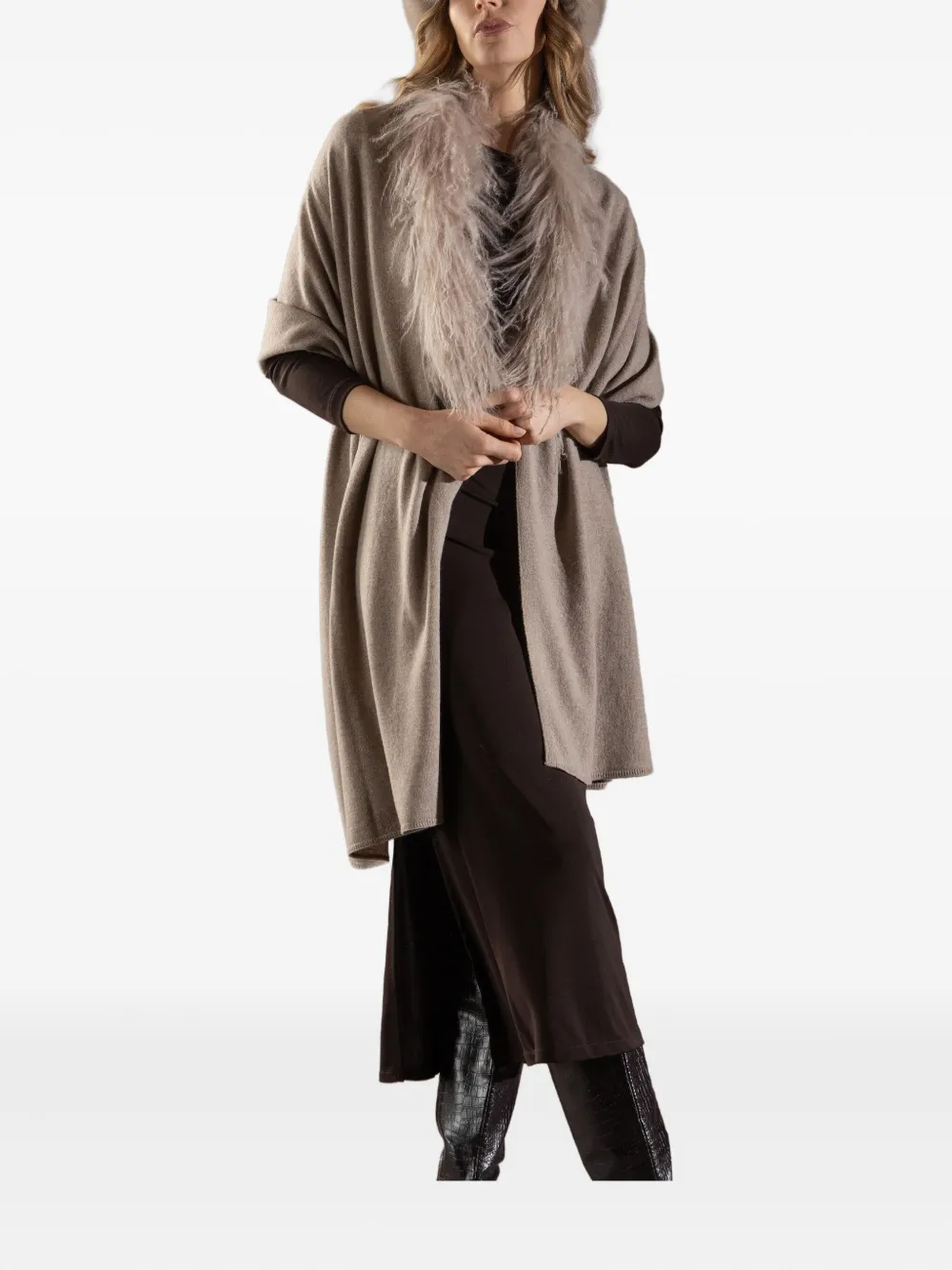 

Жакет без застежки NIMA 1708, нейтральный