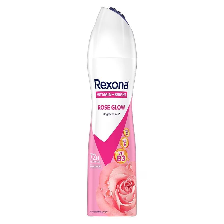 

Rexona Спрей-антиперспирант Витамин + Яркое розовое сияние 135 мл. Новости, Pink