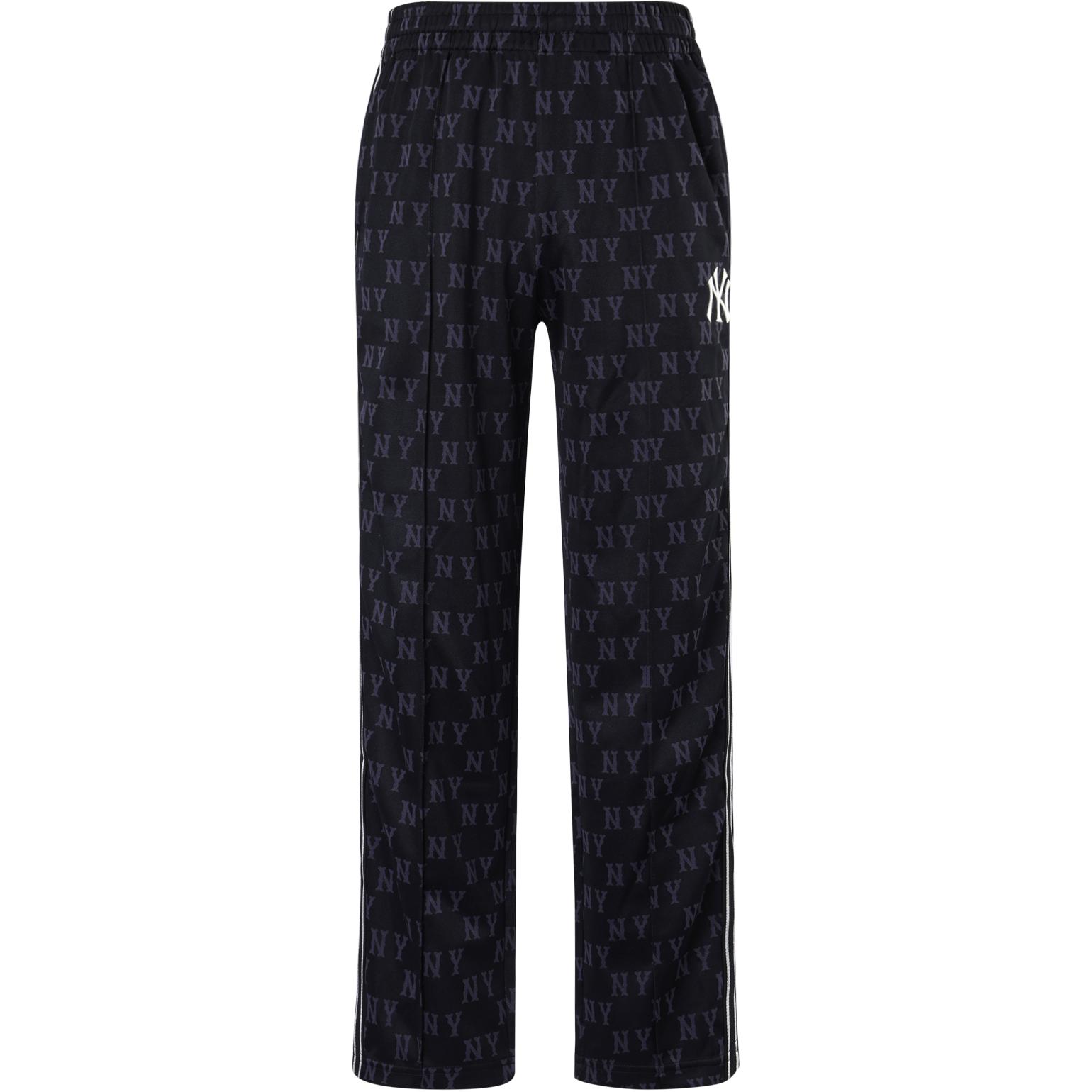 

Вязаные спортивные брюки унисекс черные MLB