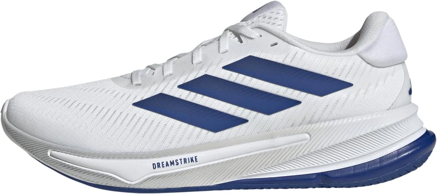 Мужские беговые кроссовки Adidas Supernova Ease, Ftwr White Team Royal Blue Dash Grey