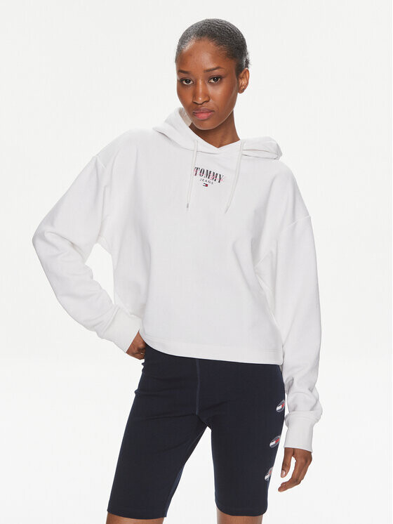 

Толстовка свободного кроя Tommy Jeans, белый