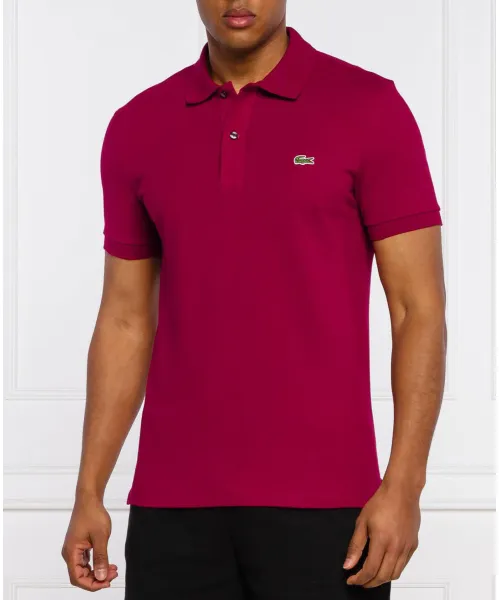 

Футболка поло Slim fit Lacoste, красный