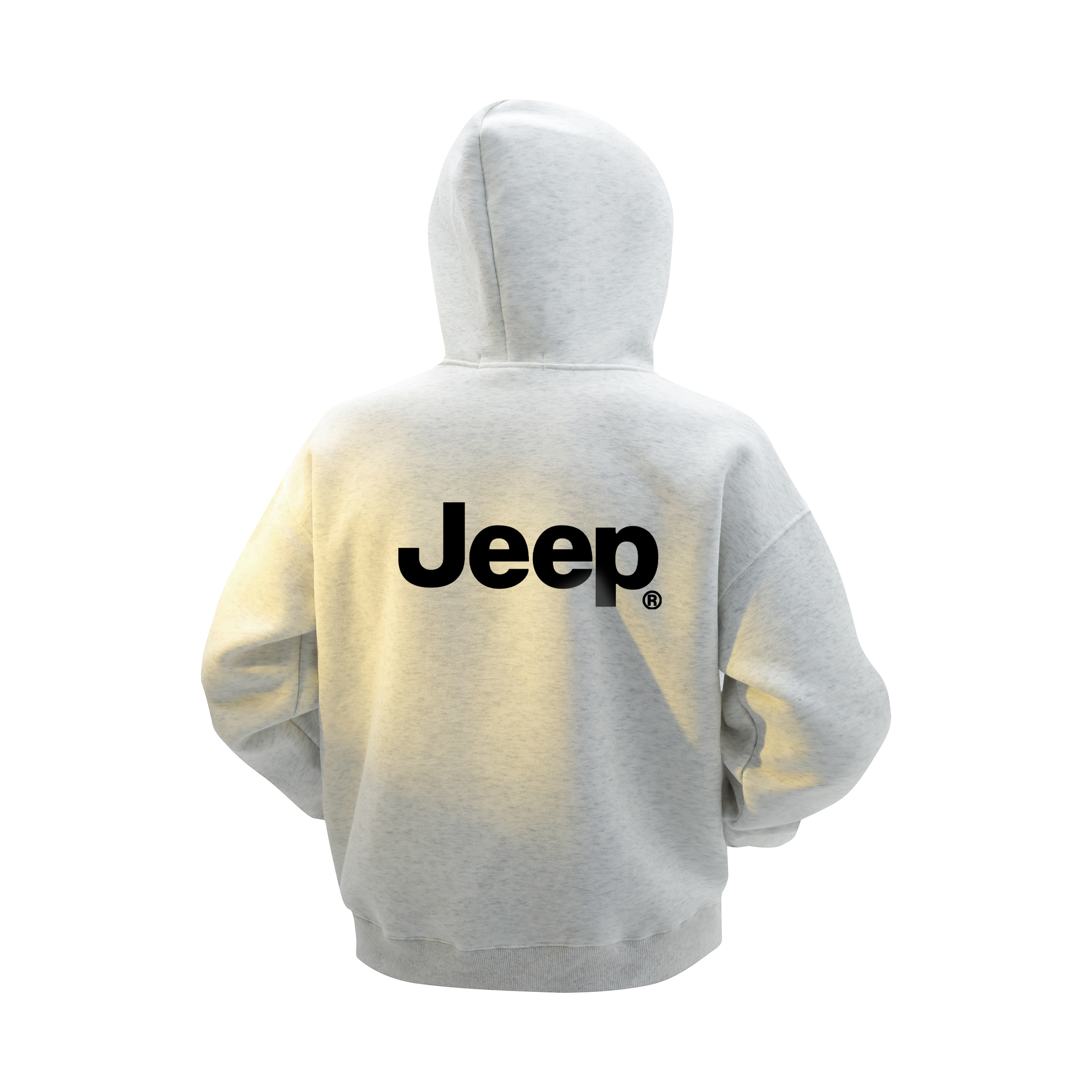 

Толстовка Unisex Hooded Moderate Heavyweight Jeep, белый