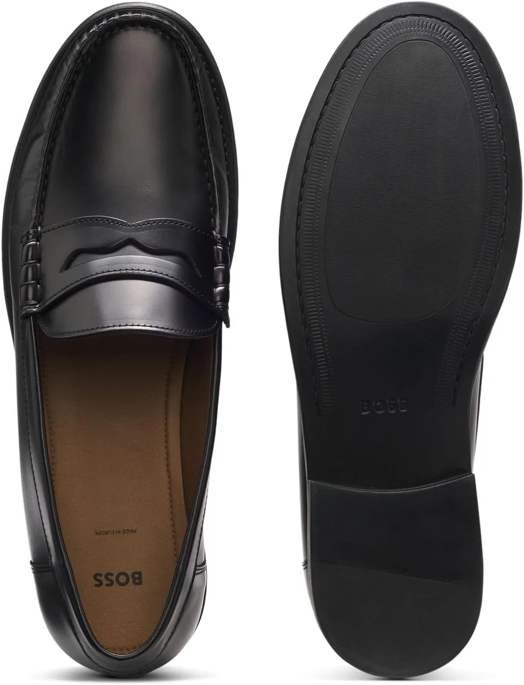 Мокасины Hugo BOSS Tevan, черный — фото 4