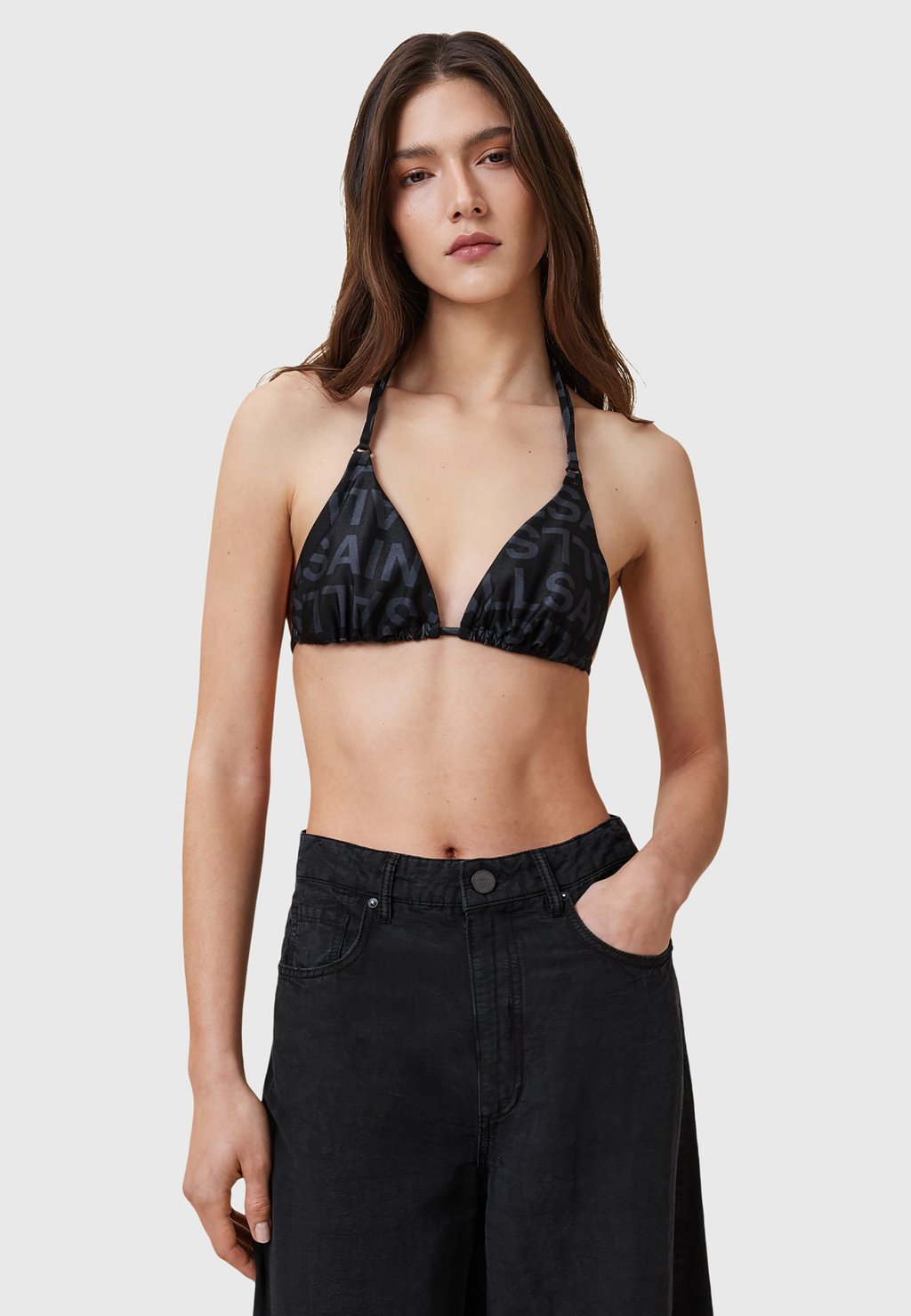 

Верх бикини SAPH AllSaints, черный