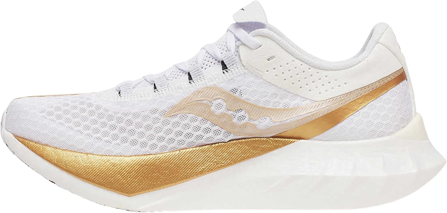 

Кроссовки Saucony Endorphin Pro 4 для мужчин, белый/золотой