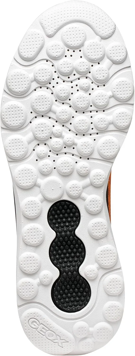 Мужские кроссовки Geox U Spherica Actif X1, черный/оранжевый — фото 4