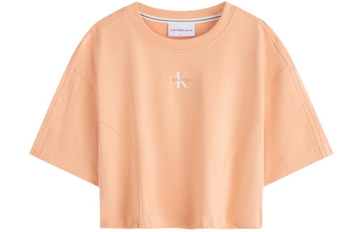 

Футболка женская светло-оранжевая Calvin Klein