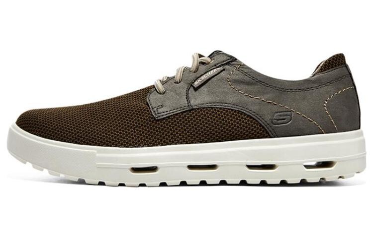 

Skechers Spacer Lifestyle Shoes Men Low-top Olive/brown