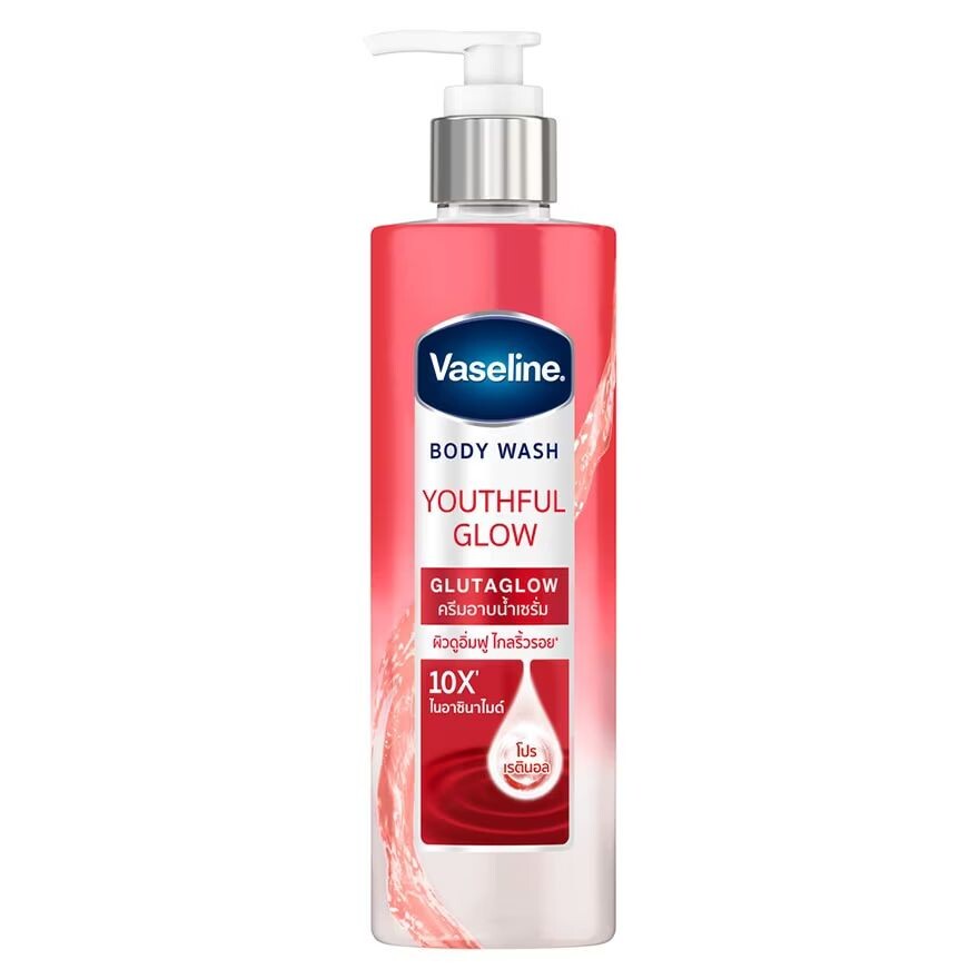 

Vaseline Гель для душа Youthful Glow Glutaglow 425 мл. ผิวดูอิ่มฟู и, Red