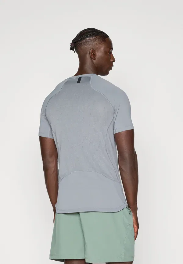 Футболка спортивная Nike Performance, дымчато-серый/черный — фото 3