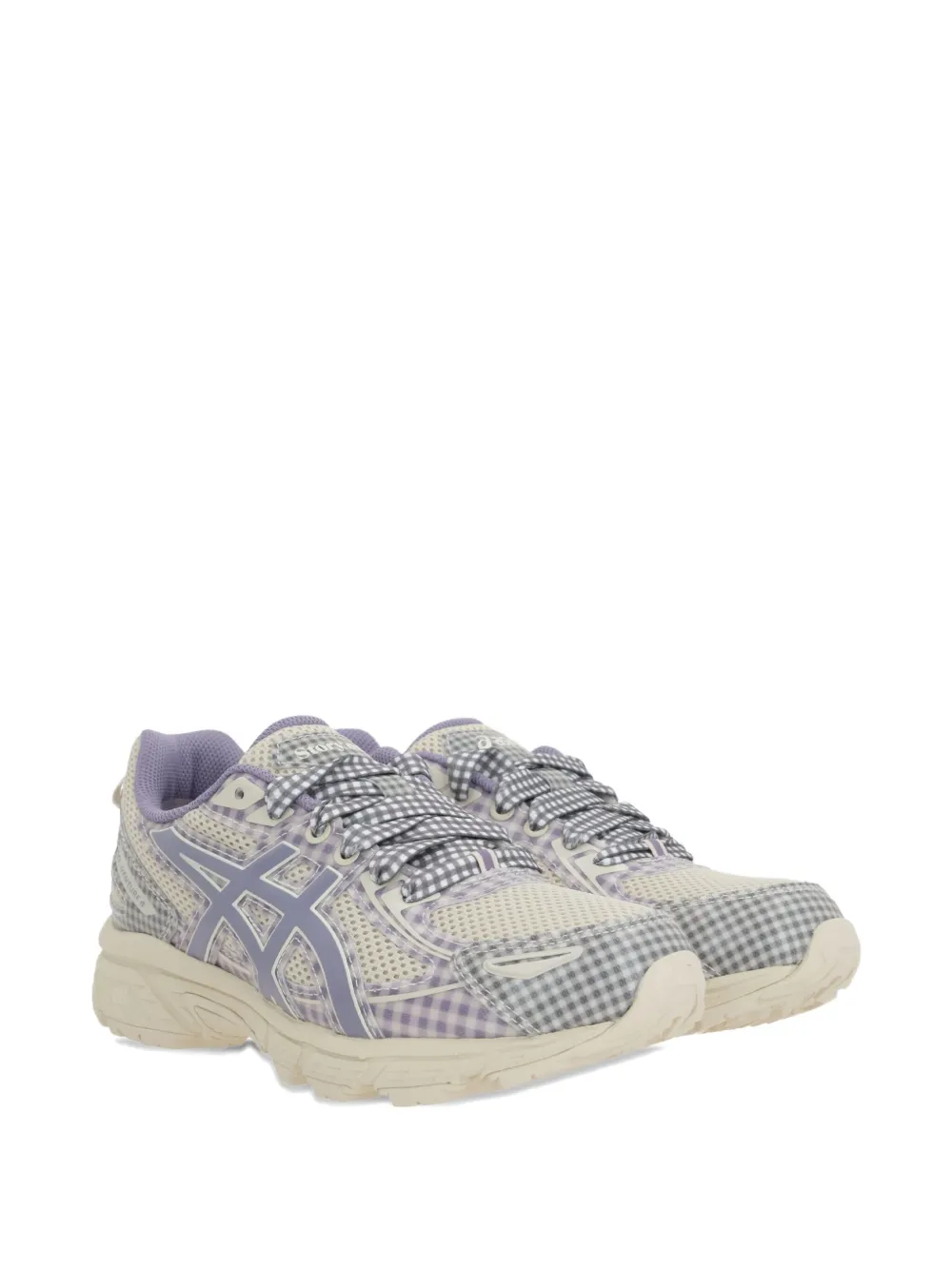 Кроссовки GEL-Venture 6 в клетку гингем из коллаборации со Story MFG ASICS, нейтральный — фото 2