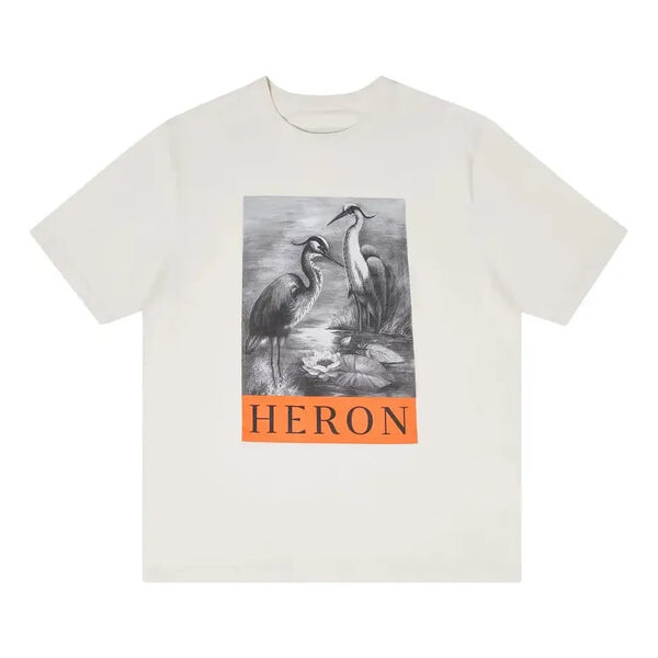 

Футболка fw22 nf heron bw t-shir 'white black' Heron Preston, белый