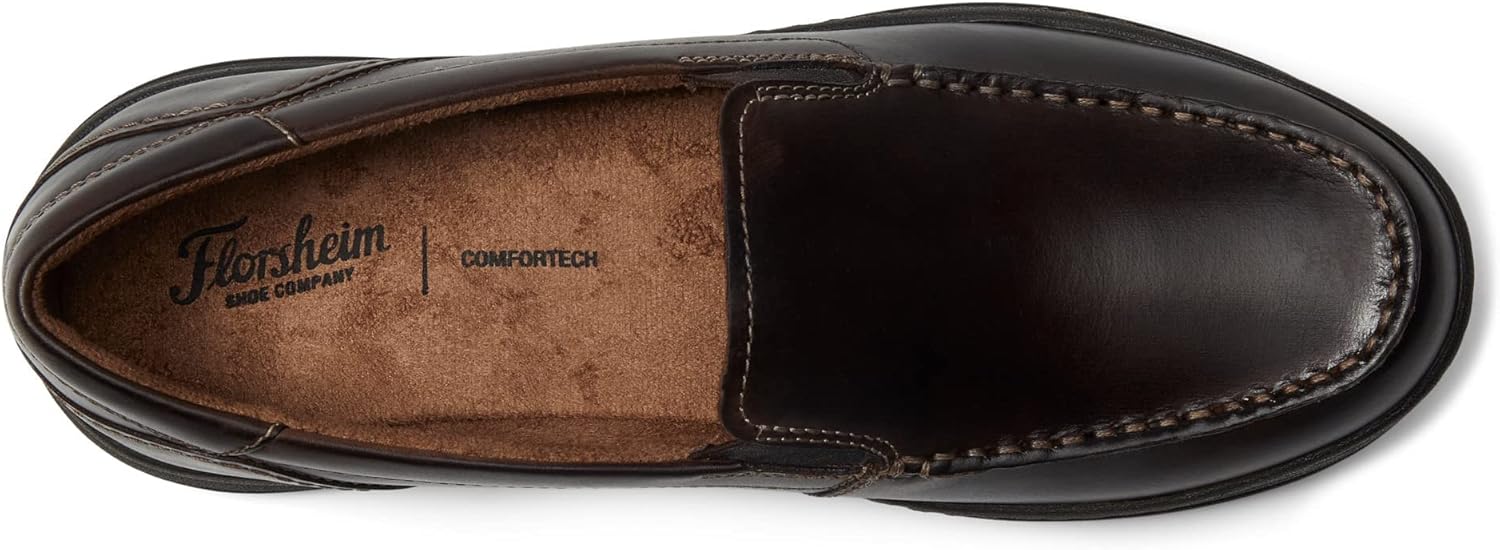 Детские мокасины Florsheim Boys Central Jr, Brown Crazy Horse — фото 2