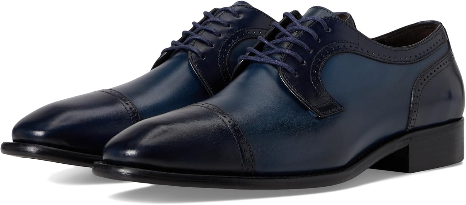 

Мужские оксфорды с кап-то носком Johnston Murphy Cormac Johnston & Murphy, синий