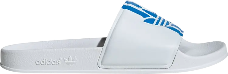 

Кроссовки Adilette Slide 'White Bright Blue', белый