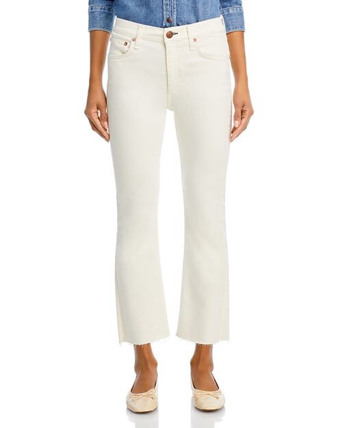 Джинсы Peyton с высокой посадкой до щиколотки цвета экрю rag & bone, цвет Ivory/Cream — фото 3