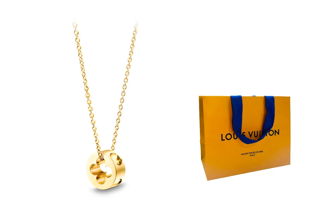 

Женское ожерелье из 18-каратного золота LOUIS VUITTON, золото