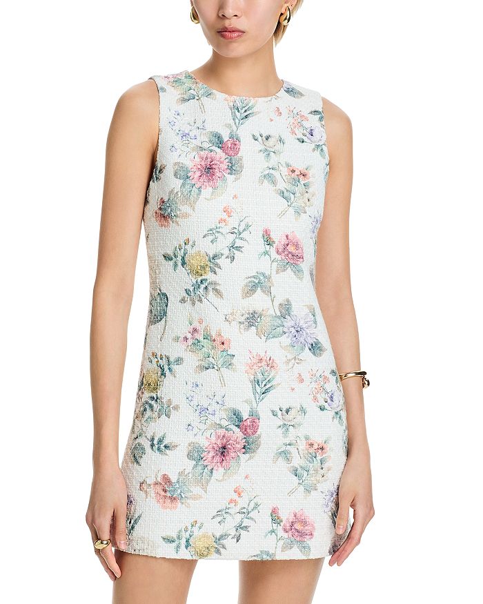 

Платье-трапеция Clyde A Line Alice and Olivia, мультиколор