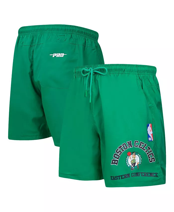 

Мужские шорты Boston Celtics с кодом региона в цвете Kelly Green Pro Standard