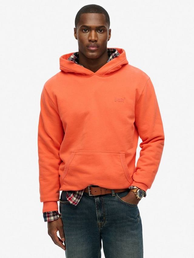 

Толстовка с логотипом essential Superdry, цвет Hot Coral