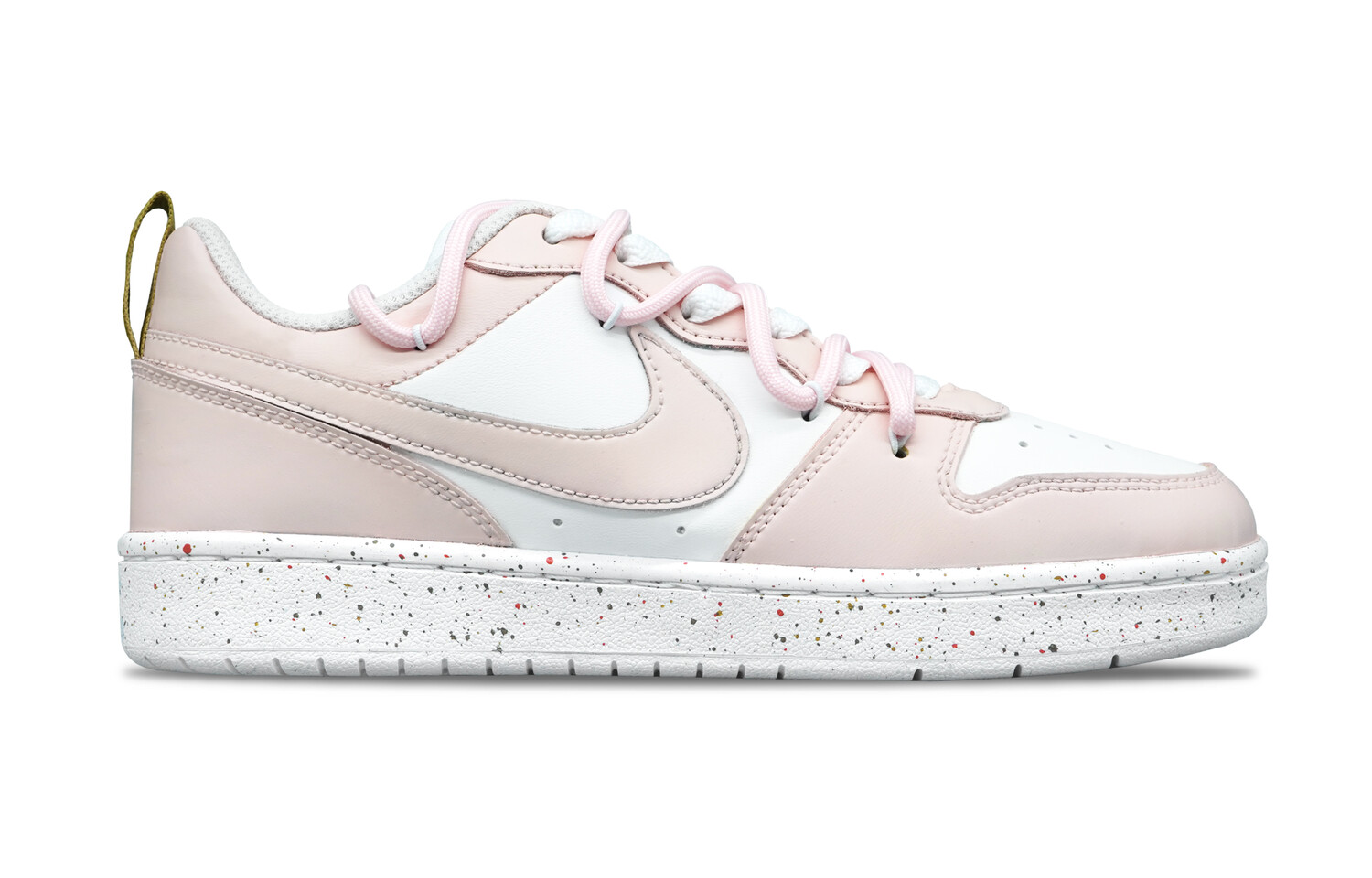 

Детские кроссовки для скейтбординга Court Borough GS Low-top White Nike, цвет Lotus Color