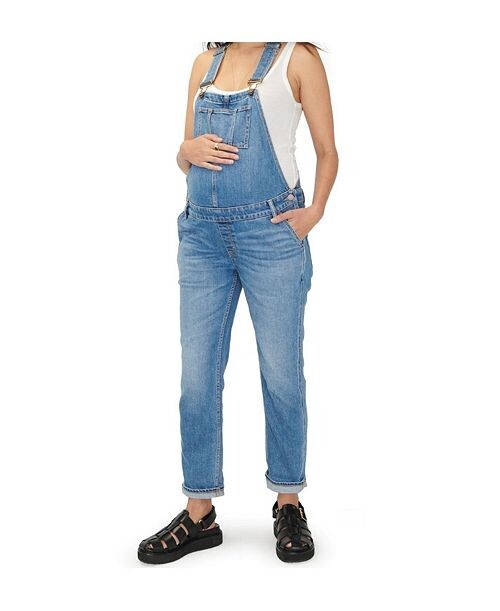 

Джинсовый комбинезон для беременных HATCH Collection, цвет Blue