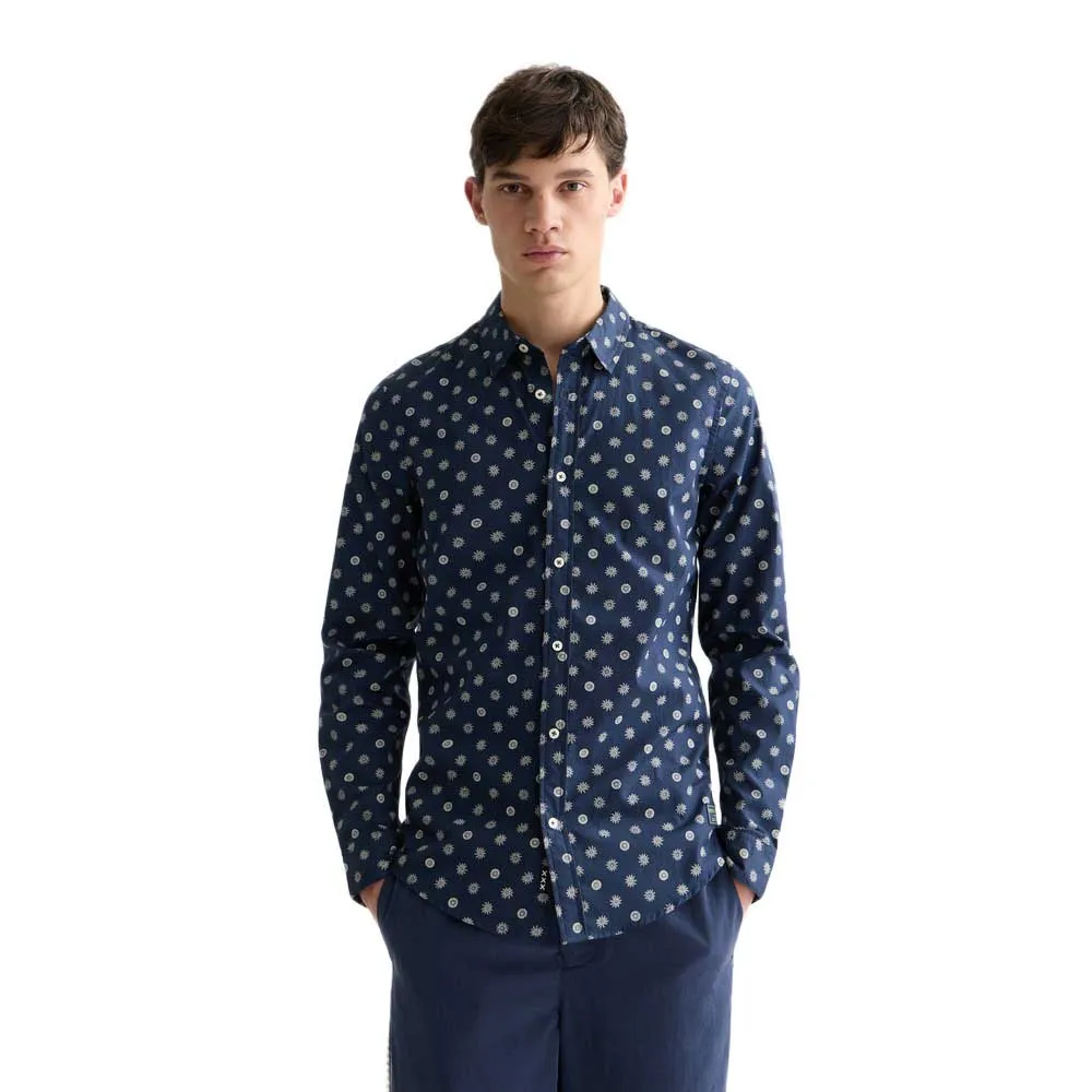 

Рубашка с длинным рукавом Scotch & Soda 183058, синий