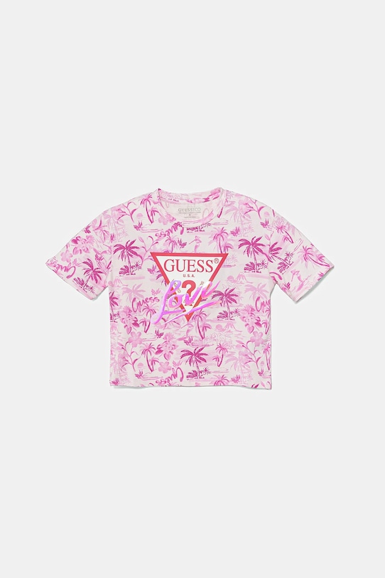 

Детская футболка Guess, розовый