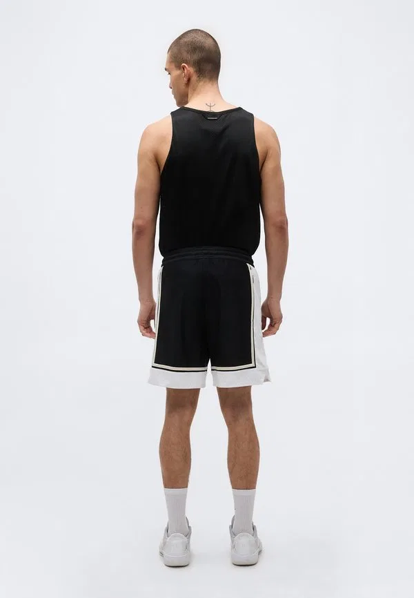 Профессиональные короткие спортивные шорты Nike Performance, Black/White/Pale Ivory — фото 3