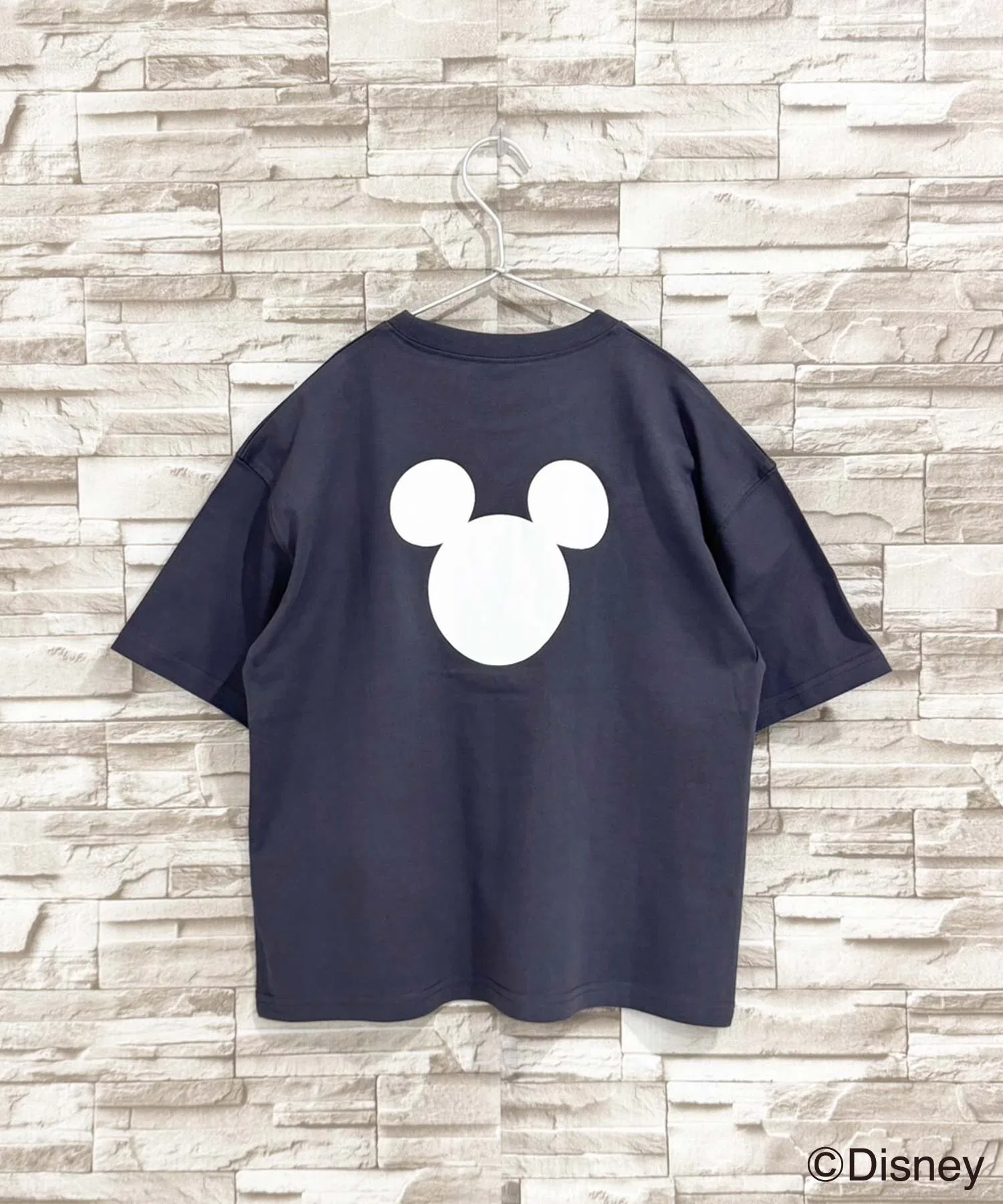 Детская футболка Mickey Mouse оверсайз Disney серая