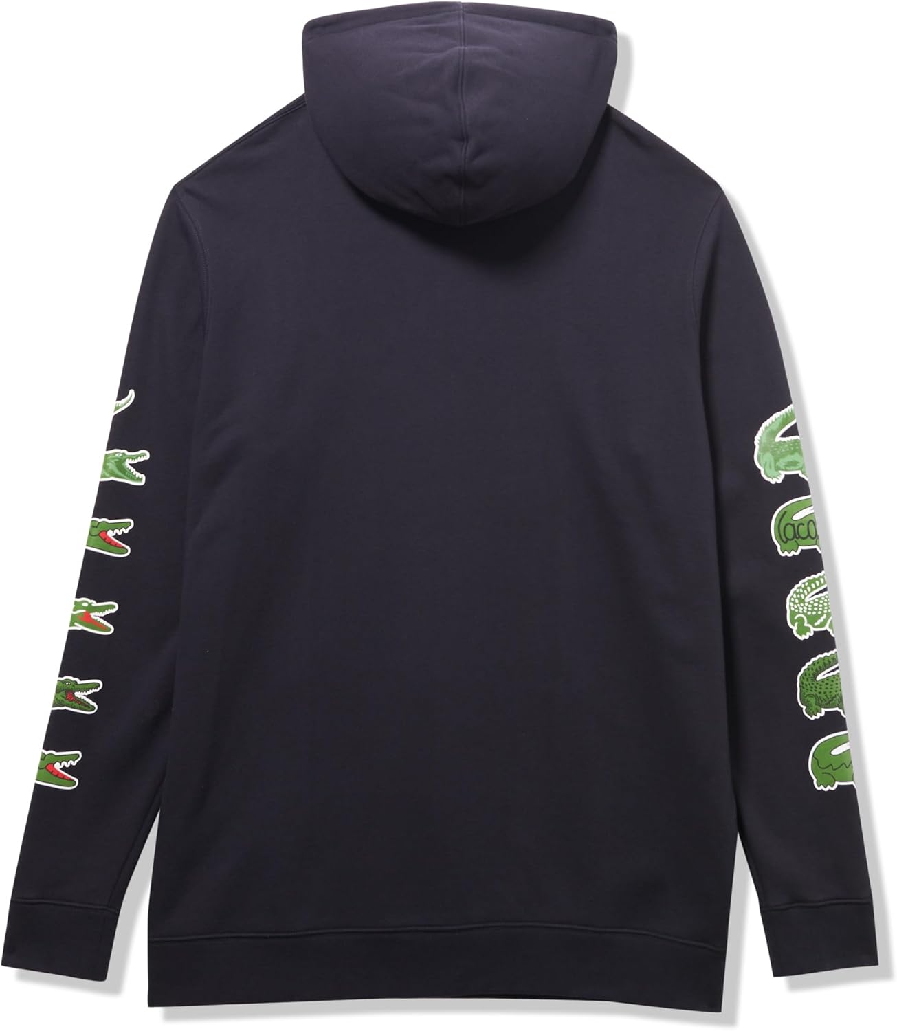 Толстовка Lacoste Tall Fit Print Sleeve, Abysm — фото 3