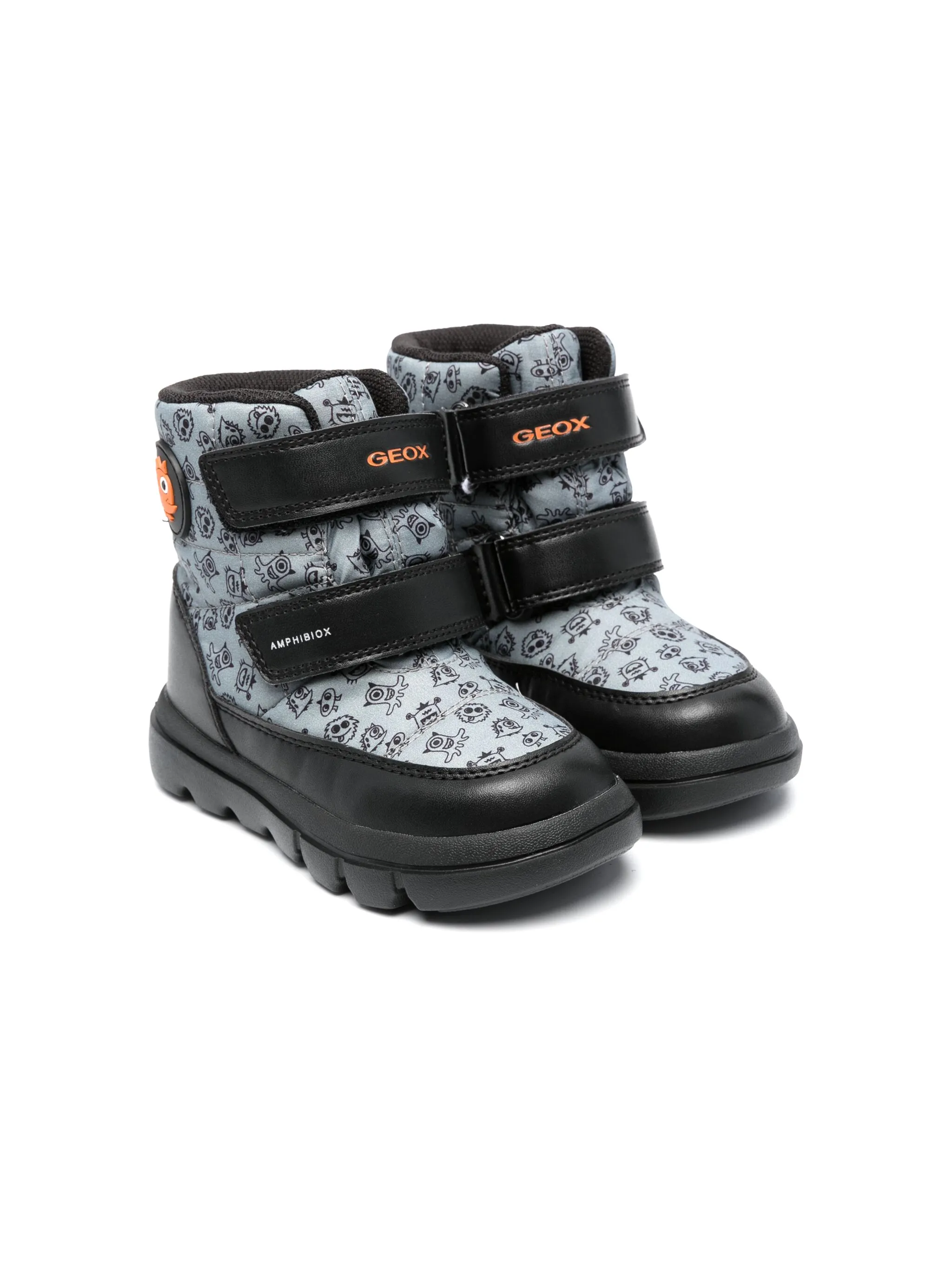 

Ботинки Willaboom на липучках с принтом Geox Kids, зеленый