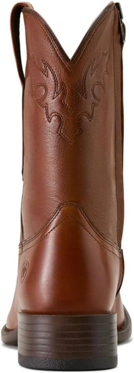 Мужские вестерн-бежи ARIAT Sonoro с носком Roper, коричневый — фото 4