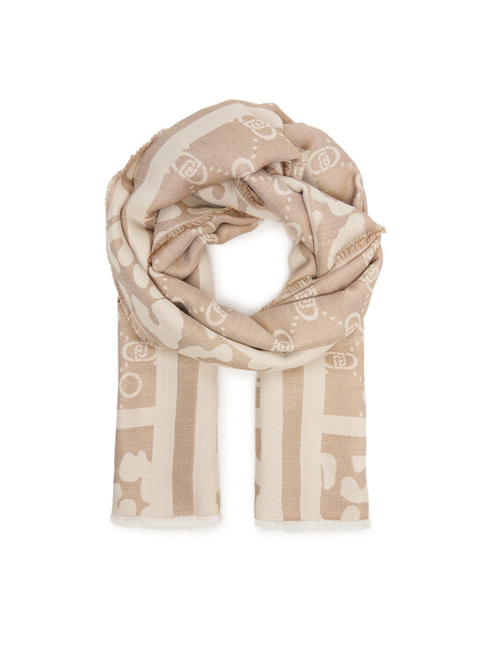 

Шарф Stola Jacquard Mon 2F5040 T0300 Liu Jo, бежевый