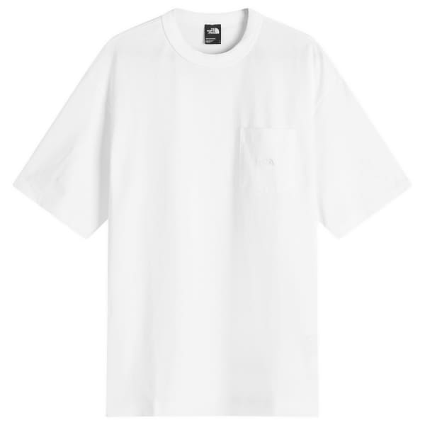 

Футболка с куполообразным карманом и свободным кроем The North Face, белый