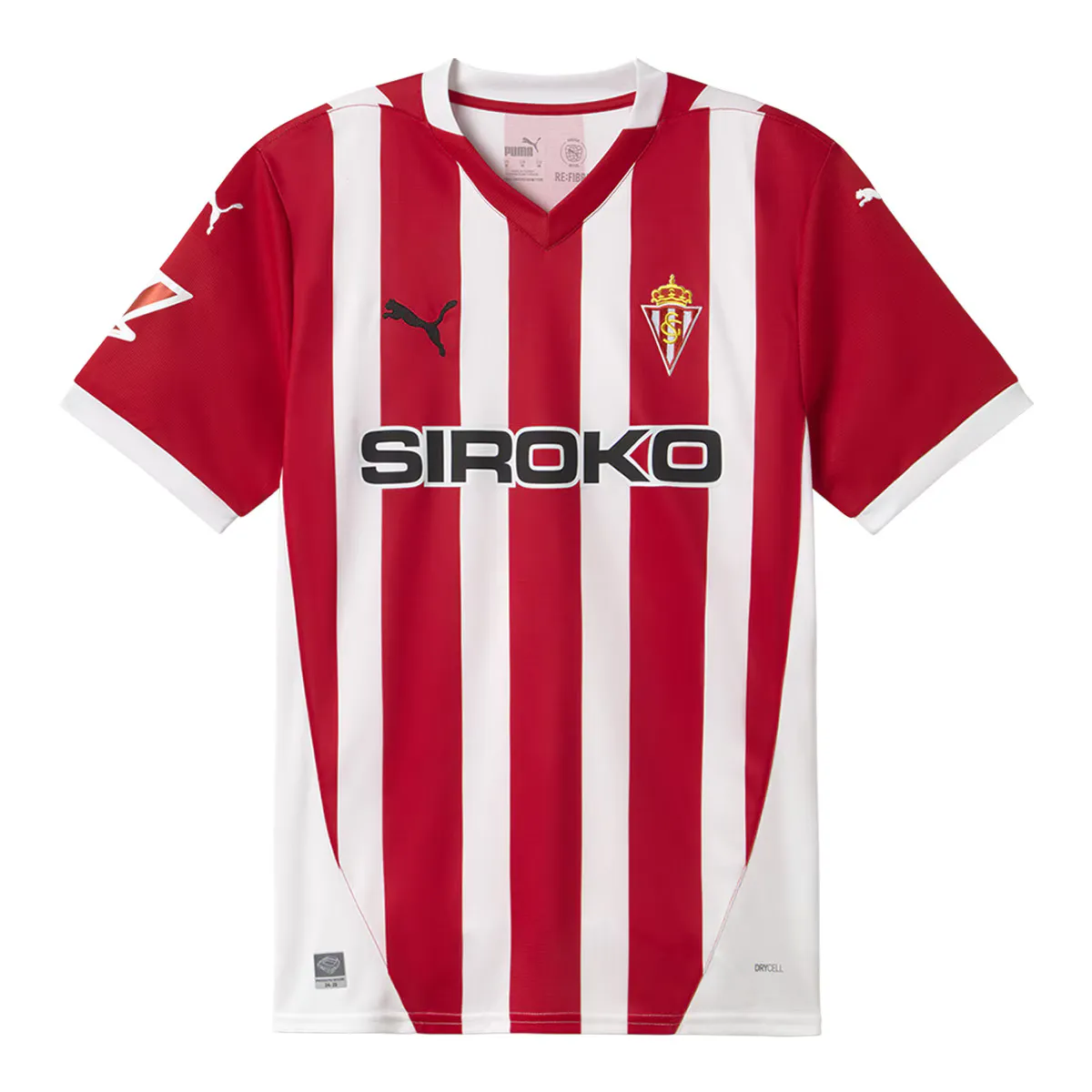 

Мужская 1-я форма Sporting de Gijón 2024-2025 Puma футболка, красный