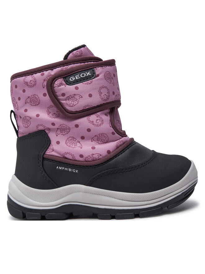 

Зимние ботинки Geox B Flanfil Girl B Abx B263WG 0BCMN C0724 M, черный