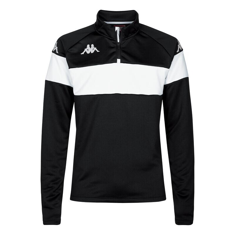 

Мужская толстовка Kappa, цвет black/white/white