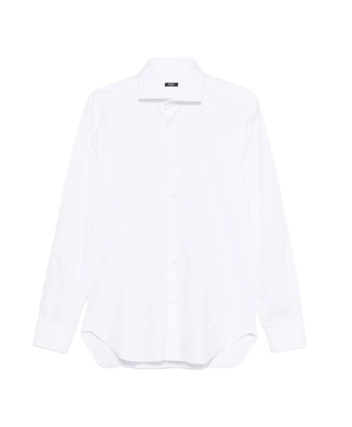 

Белая рубашка осень-зима 2025: стильный современный образ Barba, белый