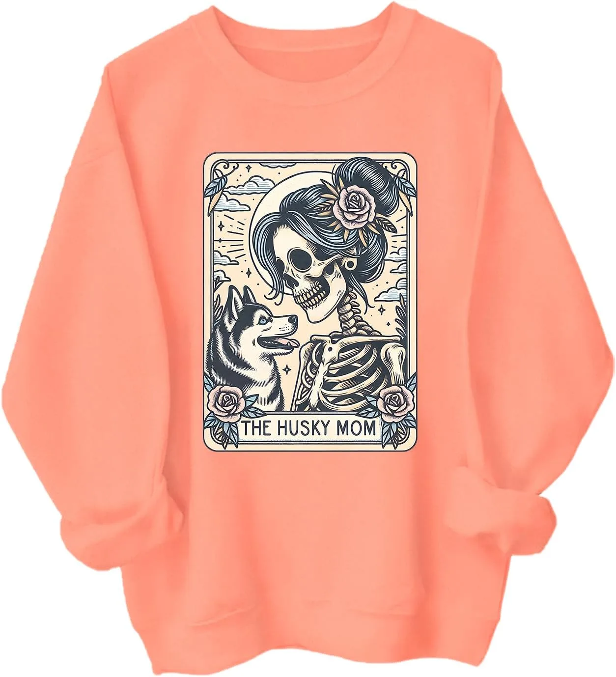 

Толстовка Siberian Husky Mom Tarot Card