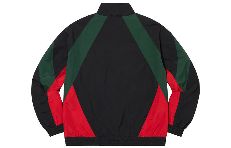 Куртка Supreme SS20 Colorblock Splicing Casual Sports Jacket Unisex Black, черный — фото 2