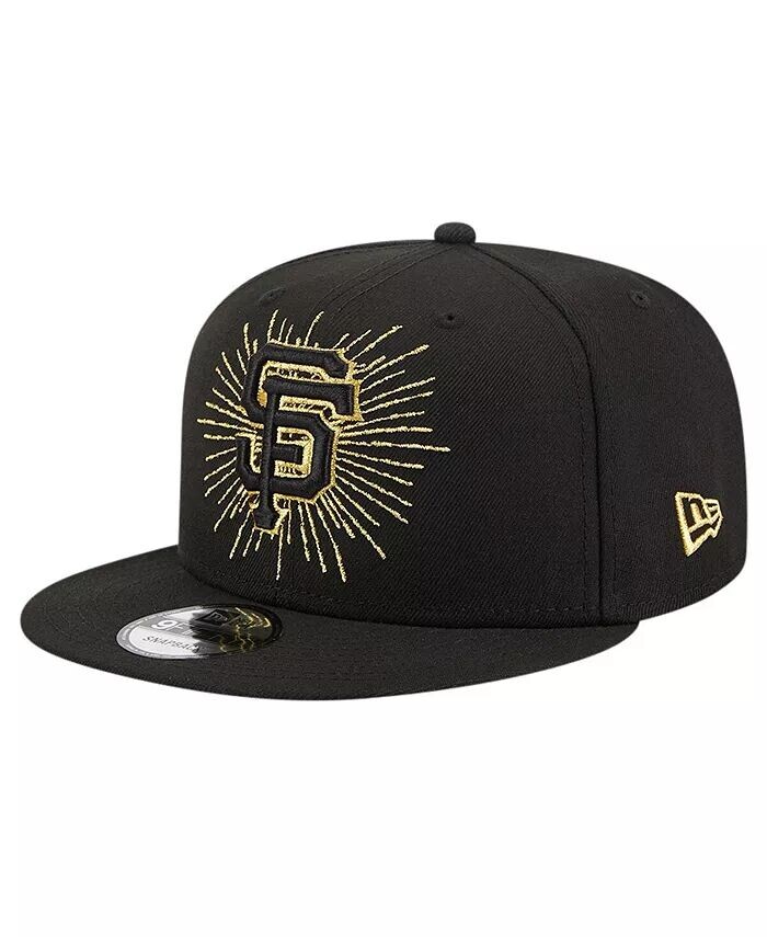 

Мужская черная бейсболка San Francisco Giants с металлическим логотипом 9FIFTY Snapback New Era, черный