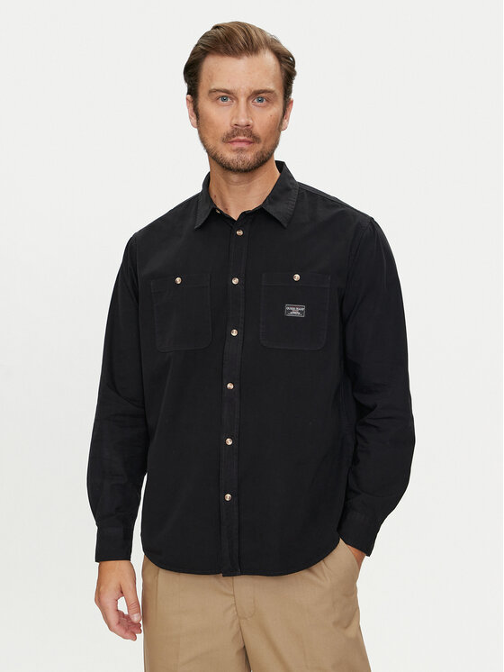 

Рубашка regular fit M4YH37 WGCF1 Guess Jeans, чёрный
