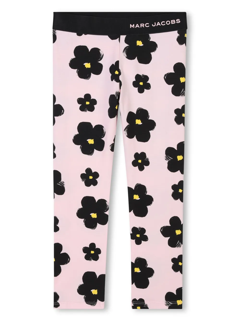 

Леггинсы с цветочным принтом Marc Jacobs Kids, розовый